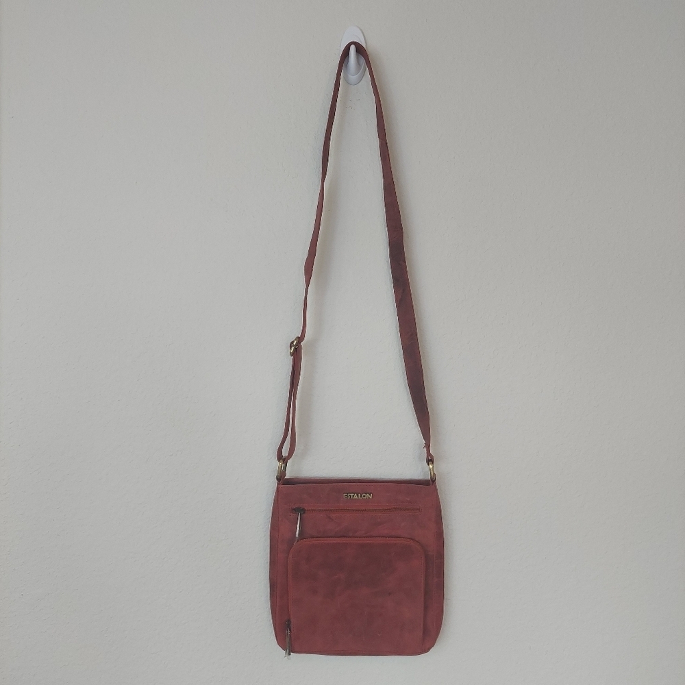 Estalon Genuine Leather‎ Crossbody Bag